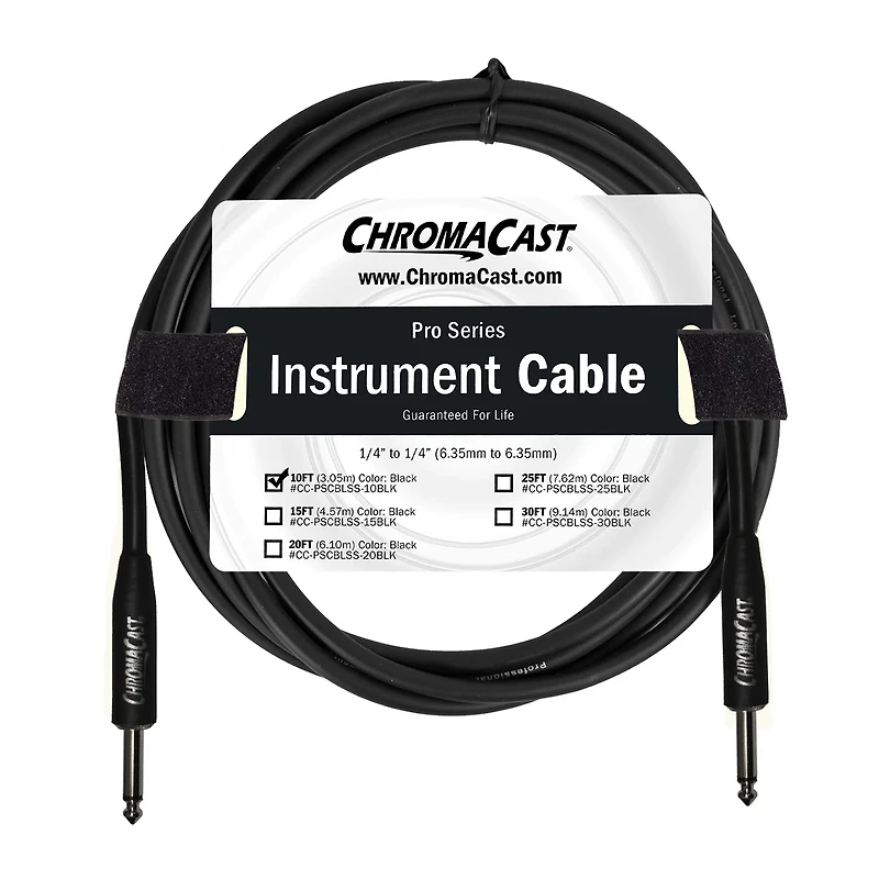 ChromaCast Pro Series Instrument Cable - 10 Feet