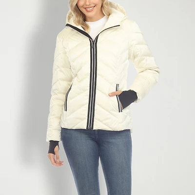 White Mark Womens Lightweight Jacket