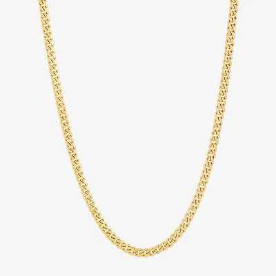 Girls 14K Gold 13 Inch Cuban Chain Necklace