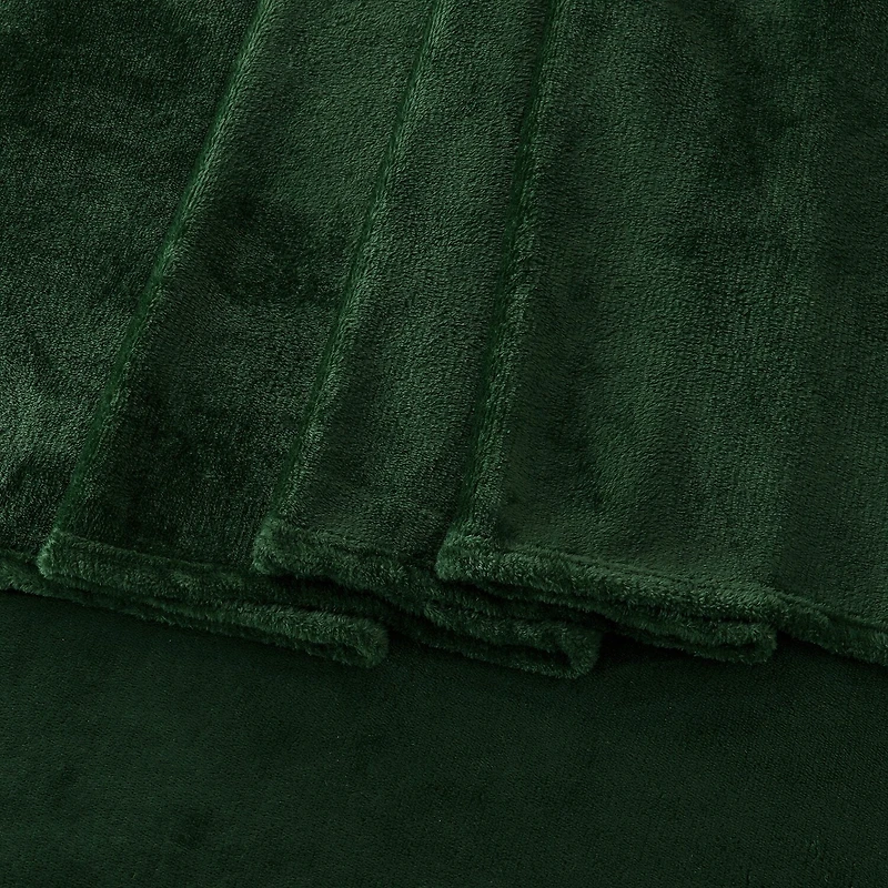 Linery Solid Velvet Plush Cozy Sheet Set