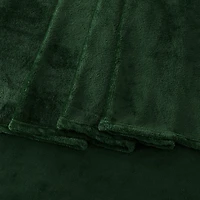 Linery Solid Velvet Plush Cozy Sheet Set