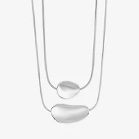 Liz Claiborne Womens 17 Inch Pendant Necklace