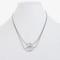 Liz Claiborne Womens 17 Inch Pendant Necklace