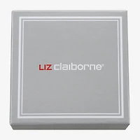 Liz Claiborne Womens Glass Heart Stretch Bracelet