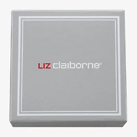 Liz Claiborne Womens Glass Heart Stretch Bracelet