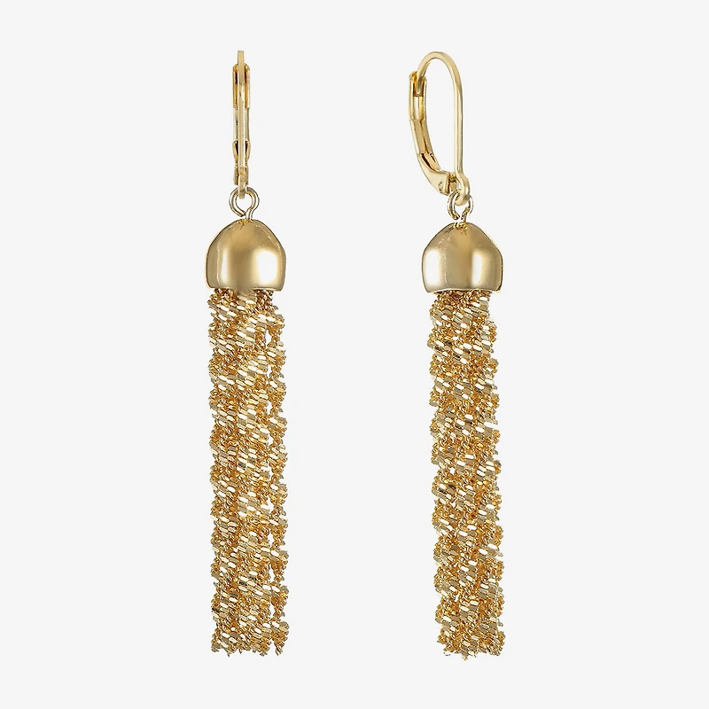 Monet Jewelry Tassel Womens Drop Earrings