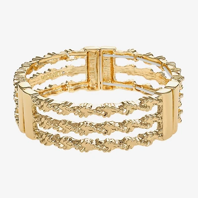 Monet Jewelry Twisted Womens Stretch Bracelet