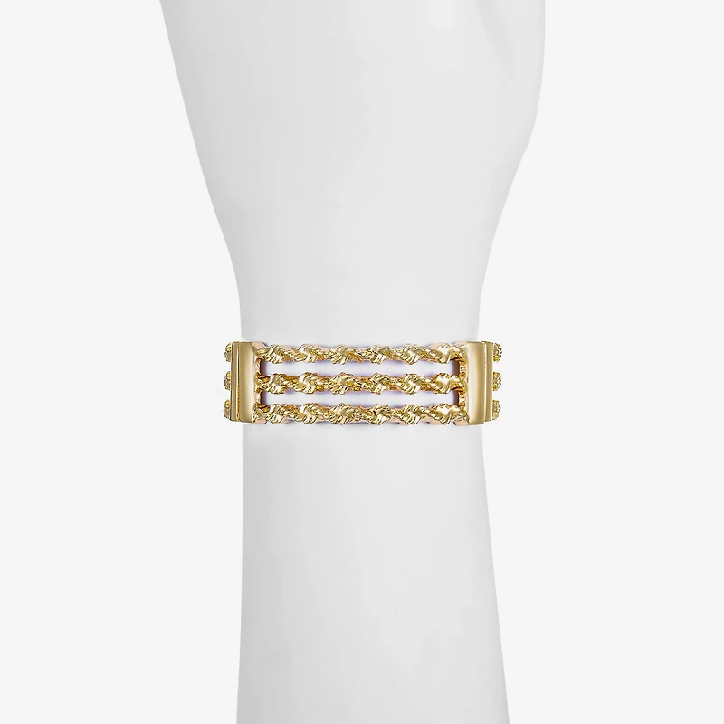 Monet Jewelry Twisted Womens Stretch Bracelet