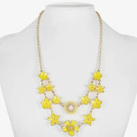 Liz Claiborne Womens 17 Inch Collar Necklace
