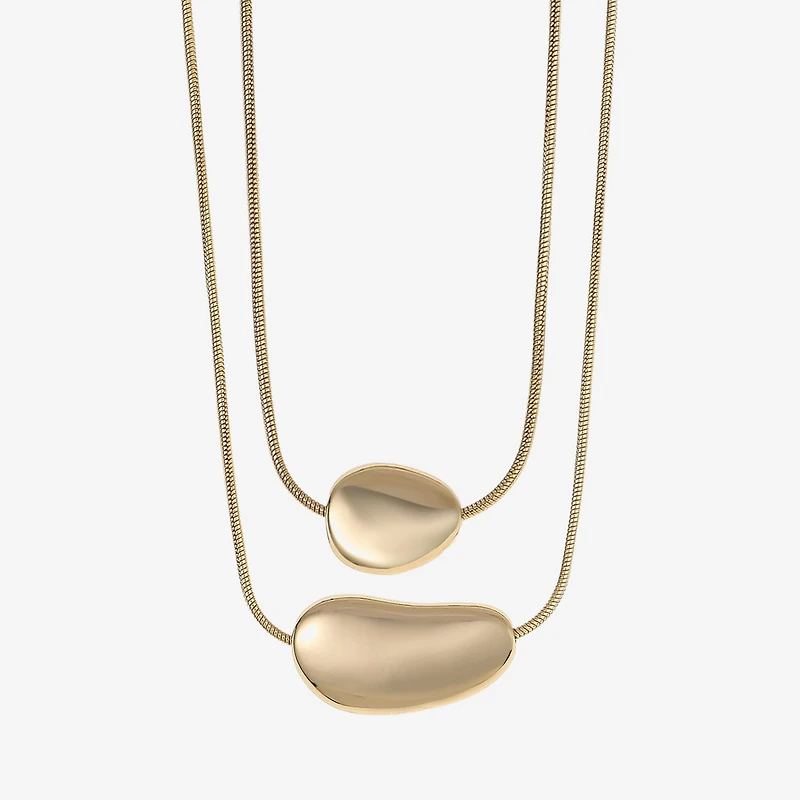 Liz Claiborne Womens 17 Inch Pendant Necklace