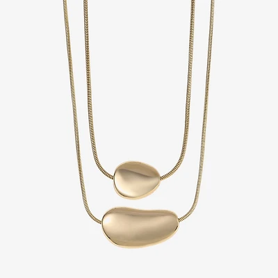 Liz Claiborne Womens 17 Inch Pendant Necklace
