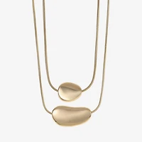 Liz Claiborne Womens 17 Inch Pendant Necklace