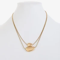 Liz Claiborne Womens 17 Inch Pendant Necklace