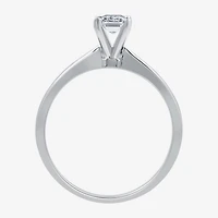 (G / Si1-Si2) Womens 3/4 CT. Lab Grown White Diamond 10K Gold Solitaire Engagement Ring