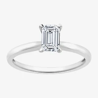 (G / Si1-Si2) Womens 3/4 CT. Lab Grown White Diamond 10K Gold Solitaire Engagement Ring