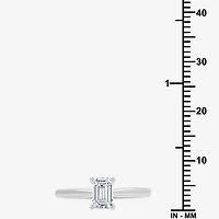 (G / Si1-Si2) Womens 3/4 CT. Lab Grown White Diamond 10K Gold Solitaire Engagement Ring