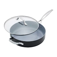 GreenPan Valencia Pro Hard Anodized Ceramic Non-Stick 4.5-qt. Saute Pan