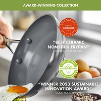 GreenPan Valencia Pro 12 Inch Hard Anodized Ceramic Frying Pan