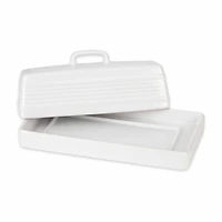 RSVP International Stoneware Butter Dish