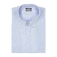 IZOD All Over Stretch Mens Classic Fit Easy Care Wrinkle Free Long Sleeve Dress Shirt