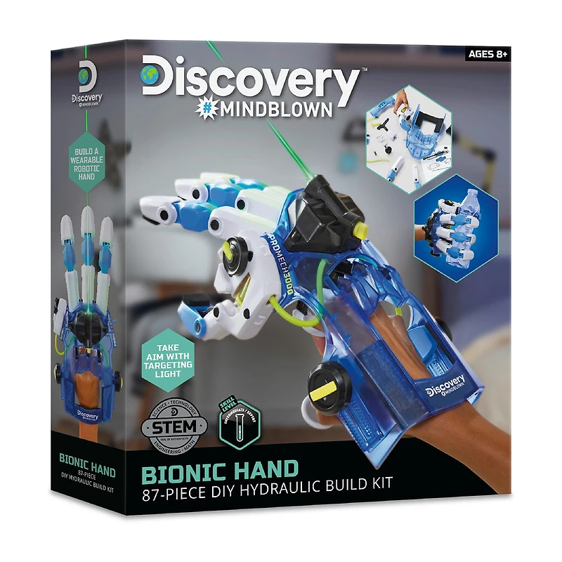 Discovery Mindblown Bionic Hand DIY Hydraulic Build Kit