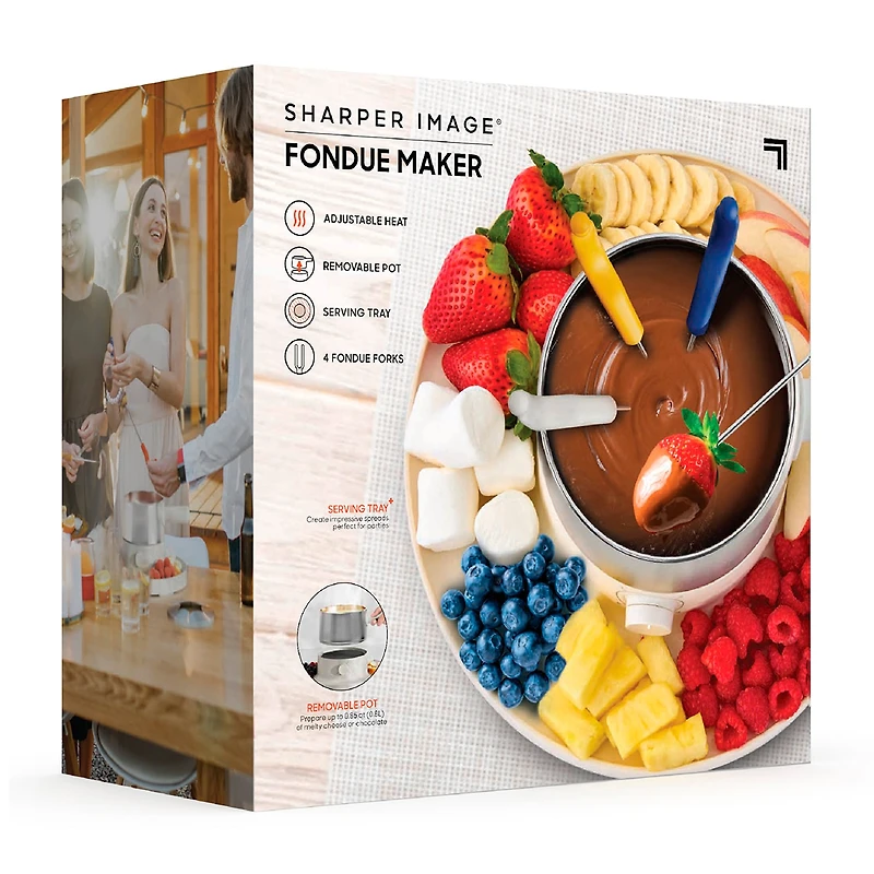 Sharper Image Fondue Maker Set