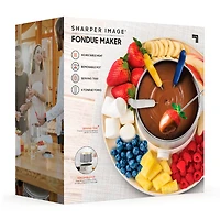 Sharper Image Fondue Maker Set
