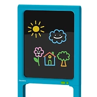 Discovery Kids Glow Easel Dual-Sided Art Station