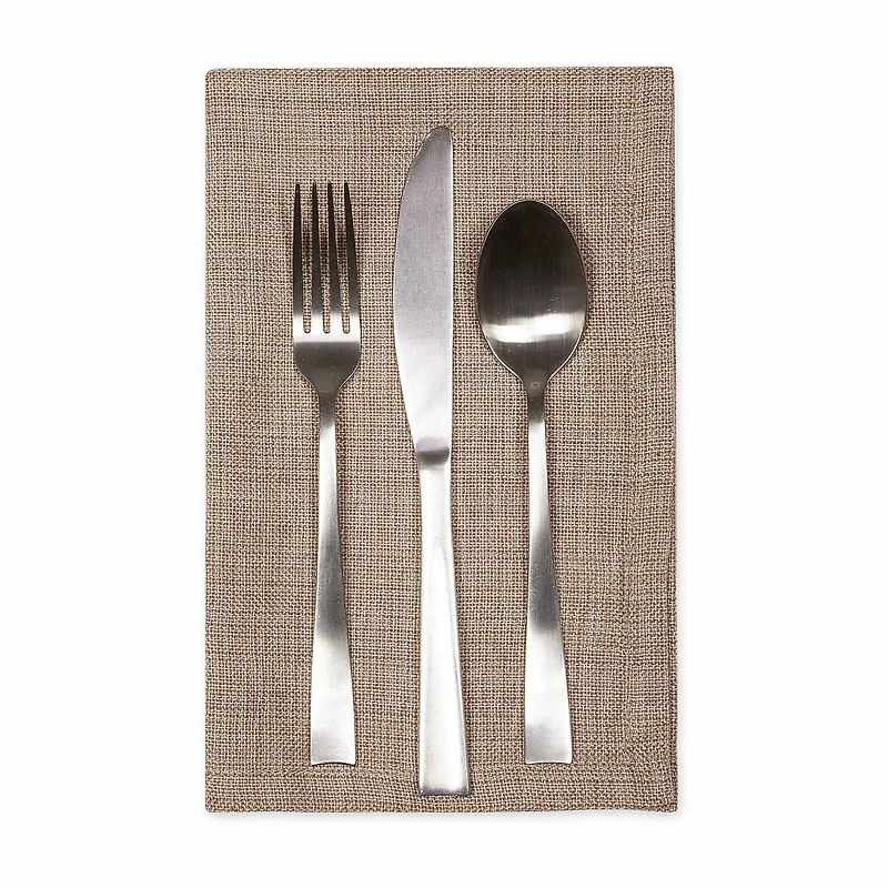Design Imports Mushroom Variegated 6-pc. Napkins