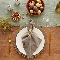 Design Imports Mushroom Variegated 6-pc. Napkins