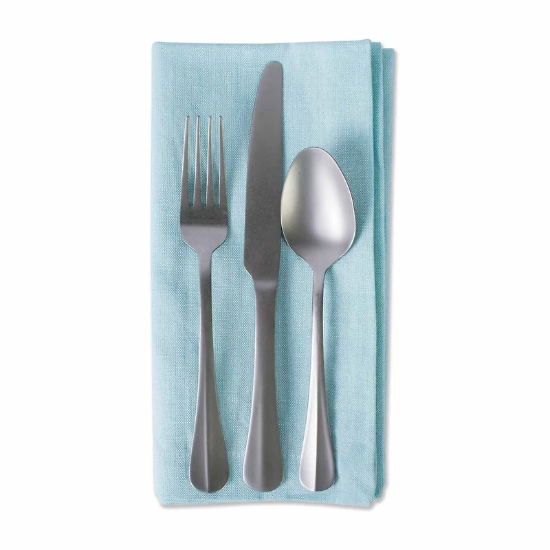 Design Imports Rose Solid Chambray 6-pc. Napkins
