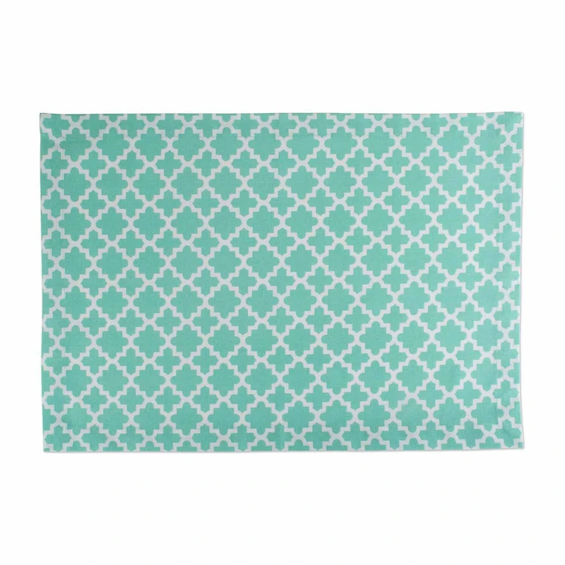 Design Imports Aqua Lattice 6-pc. Placemat