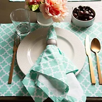 Design Imports Aqua Lattice 6-pc. Placemat