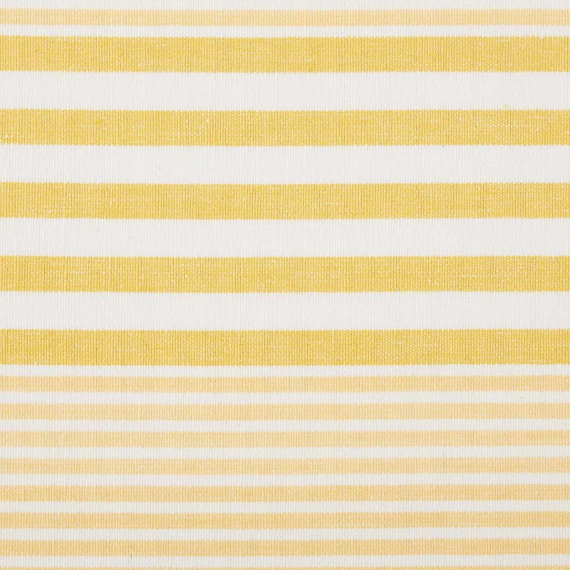 Design Imports Deep Yellow Stripes With Fringe 6-pc. Placemat