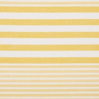 Design Imports Deep Yellow Stripes With Fringe 6-pc. Placemat