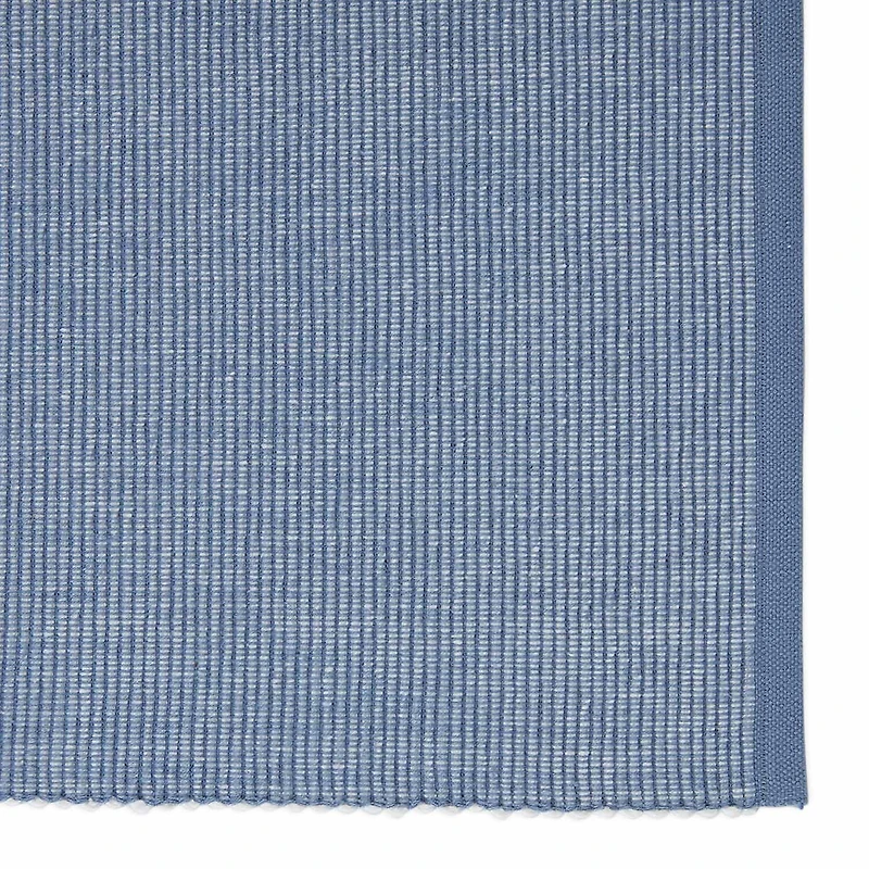 Design Imports Stonewash Blue/White 2-Tone Ribbed 6-pc. Placemat