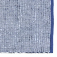 Design Imports French Blue Eco-Friendly Chambray Fine Ribbed 6-pc. Placemat