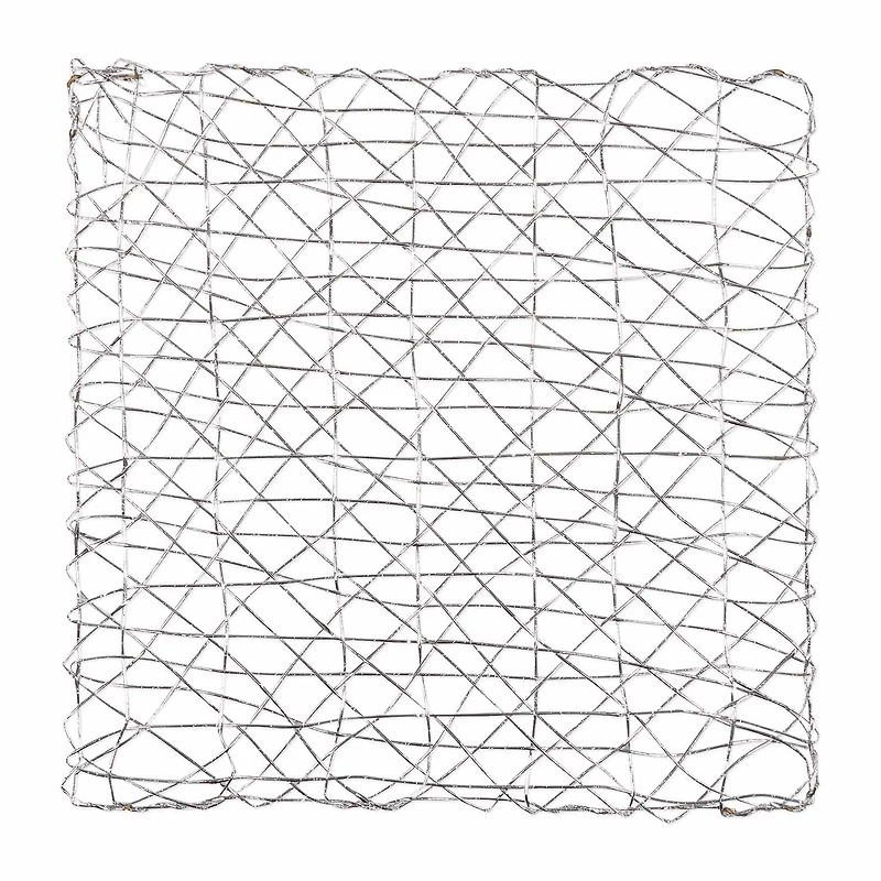 Design Imports Silver Woven Paper Square 6-pc. Placemat