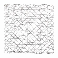 Design Imports Silver Woven Paper Square 6-pc. Placemat