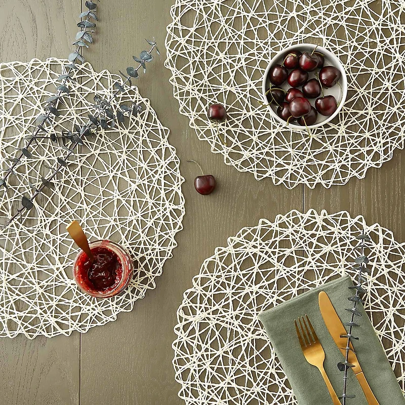 Design Imports Artichoke Woven Paper 6-pc. Placemat
