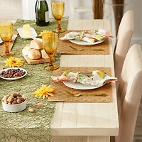 Design Imports Natural Basketweave Rectangle Woven 4-pc. Placemat