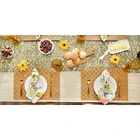 Design Imports Natural Basketweave Rectangle Woven 4-pc. Placemat