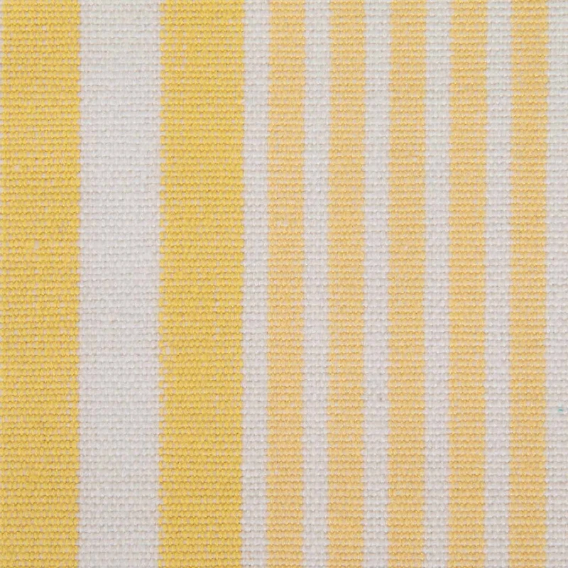 Design Imports Deep Yellow Stripes Table Runner
