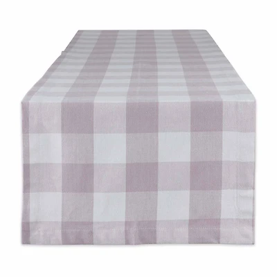 Design Imports Checkered Tabletop Table Runner