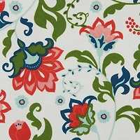 Design Imports Garden Floral Print Outdoor Table Runner