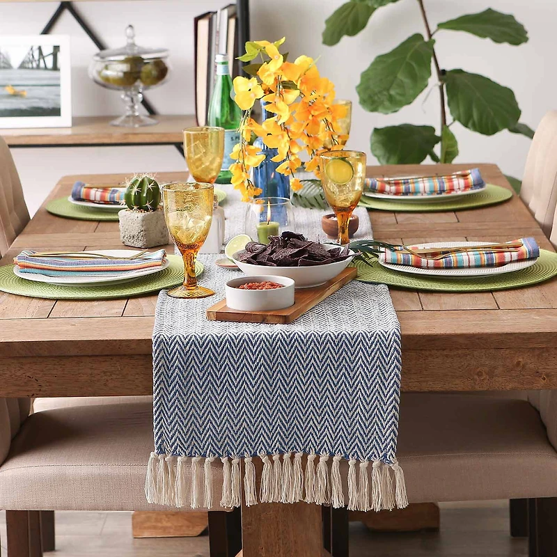Design Imports Woven Basic Table Runner
