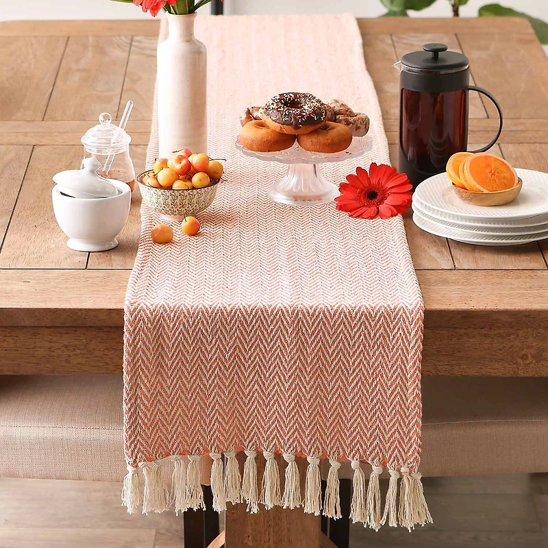 Design Imports Woven Basic Table Runner