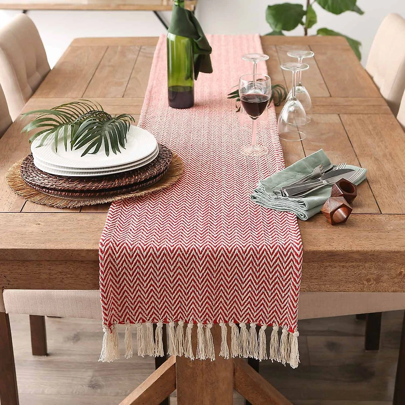 Design Imports Woven Basic Table Runner