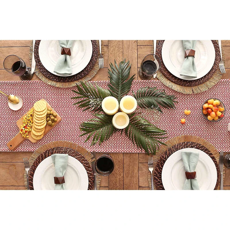 Design Imports Woven Basic Table Runner