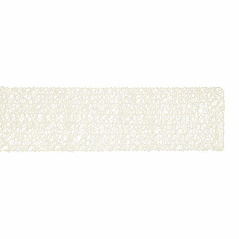 Design Imports Off-White Woven Paper Table Runner